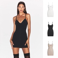 Skims Cotton shapewear Series MINI DRESS Cotton shapewear Tight Skirt