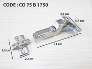 Engsel Sendok / Concealed Hinge CO 75 B 1750 / Emgsel blum