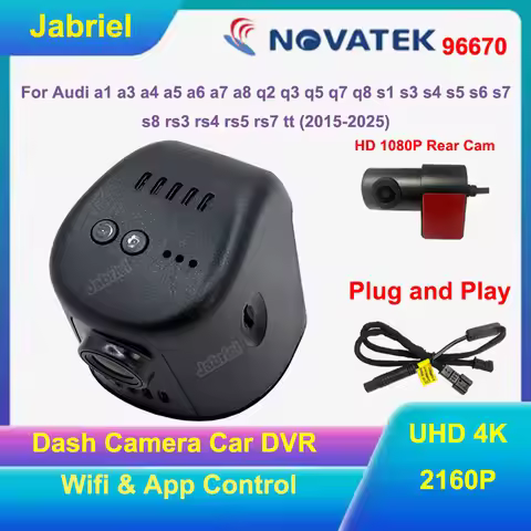 4K UHD 2160P Car DVR Dash Camera For Audi s1 s3 s4 s5 s6 s7 s8 rs3 rs4 rs5 rs7 tt a1 a3 a4 a5 a6 a7 
