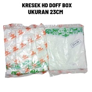 HD DOFF BOX 23CM PLASTIC BAG FOR R10K & B0X 25CM BOX FOR R10B BOX