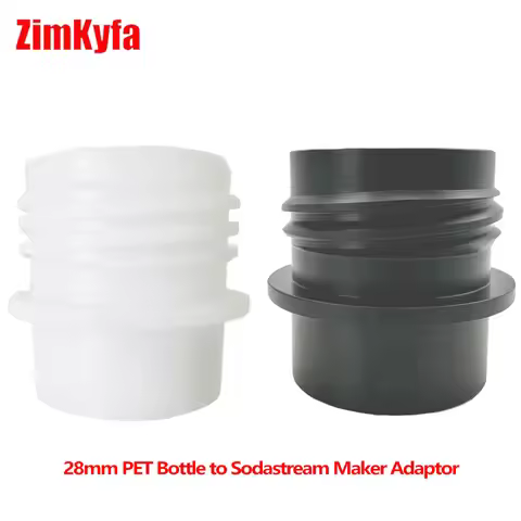 28mm PET Bottle Adapter Adaptor to Fit Sodastream Makers Fizzi DUO Terra Art Gaia Crystal Jet A200 G