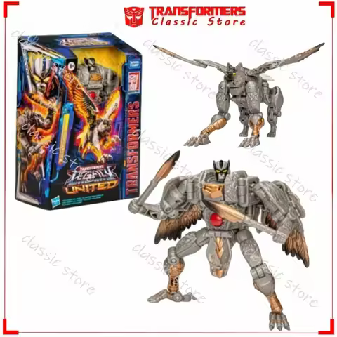In Stock Classic Transformers Toys Legacy United Voyage Class Beast Wars Universe Silverbolt Cybertr