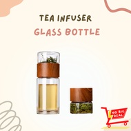 [SG Seller] Tea Infuser Glass Bottle (230ml)