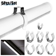 SNSUH 5Pcs Lamp Tube Clip, Base Tool With Rubber Protection Spring Terry Clip,  Fixing Clips T3/T4/T