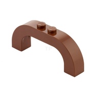 [1 Piece] LEGO Arc Brick 1x6x2 Brown ID 6132775 24434