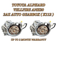 🇯🇵🇯🇵 Auto Gearbox Transmission Toyota Alphard Vellfire ANH20 2AZ CVT K112 Auto Gearbox / Auto Transm