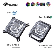 Bykski CPU Water Block For INTEL LGA1700 115X 2011 /AMD AM4 Ryzen 3/5/7/9  X470 X570,CPU Water Cooli