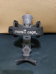 二手Monkii Cage 浮力森林 萬用水壺架-V型扣法 快拆水壺架 黑色