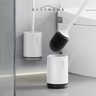 ECOCO Round Toilet Brush - Round Toilet Brush Round Toilet Brush/ Toilet Brush/ with Floor Seat Roun