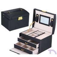 Jewellery Box Earrings Drawer 3 Layers Rak Almari Kotak Bekas Laci Makeup Make Up Barang Kemas Kosme