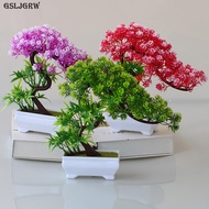 Simulation Artificial Plant Pine Bonsai Small Tree Pot Plant Artificial Flower Decoration Home and Garden Table Decoration