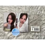 (NO MESSAGE ACCURATE, NO SHIPPING) PHOTOCARD AHN YUJIN CLIO
