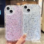 Compatible For Xiaomi Poco X5 Pro X4 X3 GT X2 Poco F5 F4 F3 F5 Pro Poco M4 M3 Pro 5G Phone Case Transparent Glitter Sequins Shiny Gloss Back Cover