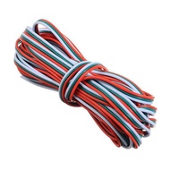 3-core tin-plated copper wire 3PIN Led extension wire 3 core cable flat cable UL1007- 22AWG/ 20AWG/ 