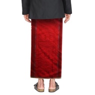 TERBARUUU!!! SARUNG BHS CLASSIC GOLD MOTIF JACQUARD SONGKET MERAH