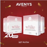 PUTIH Avenys SET WHITE (4 WHITE)