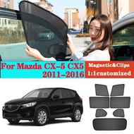 Car sun curtain shade For Mazda CX-5 CX5 2011-2016 100% Custom-fit Car Sun Shade Window Curtain Sun 