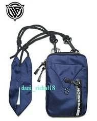 NEW REAL WALLET HP WATERPROOF BLACK  SLING PHONE KALUNG SLING BAG MINI TAS SELEMPANG MINI DOMPET PRI
