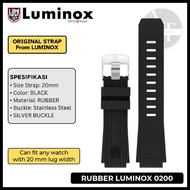 Official ORIGINAL Luminox Sentry 0200 Rubber Strap / Rubber Strap