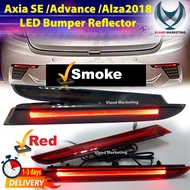 Perodua Axia SE / Advance / ALZA (Facelift 2018) Rear Bumper LED Reflector (2pcs/set)