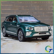 1:24 Bentley Bentayga Diecast Toys Car Model Cars Alloy Toy Collection Gift For Boys Kids