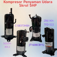 5HP R22  Scroll Compressor for Air Conditioner - 503DH-80C2, C-SB373HBA, JT160BCBY1L, ZR61KH-TFD-522