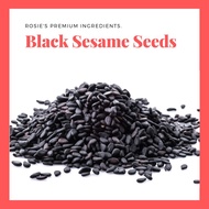 500g/1kg Black sesame seeds | Biji bijan hitam| 黑芝麻 | Halal