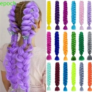 EPOCH Long Jumbo Braiding Hair, Colorful Crochet Extensions Synthetic Braids Hair Extensions, Natura