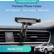 VACC AUTO Car Phone Holder Mount Bracket 360 Rotating GPS Navigation For Mazda CX5 CX-5 KE 2012-2016
