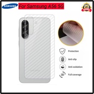 LAYAR Graskin Carbon Samsung A56 5G Anti-Fungus Rear Screen Protector