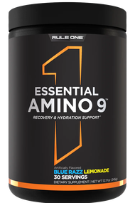 Rule1 R1 Essential Amino 9 Recovery & Hydration กรดอะมิโน กรดอะมิโน EAA + Electrolyte ชนิดผง เติมควา