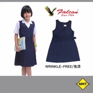 FALCON-Primary School Girl Uniform/Pinafore Skirt/ Licin Koshibo/ Baju Pakaian Sekolah Rendah Peremp