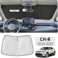 Car Windshield Sunshade For Toyota C-HR CHR C HR 2016-2023 Car Nano-Insulat Windshield Sunshade Front Window Sun Shade Visor Auto Interior Accessories