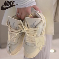 De240127 Nks High-top Sneakers Nks Running Shoes Nks Basketball Off-white Co-branded Arr Afs 4 Weeks Jay Chou Kunling Couple Men 36-44 2020 Hot Sale Cream Afs4