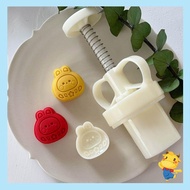 be&gt; 20g Plastic Material Mooncake Mold Bunny Shaped Mooncake Stamps Mooncake Moulds