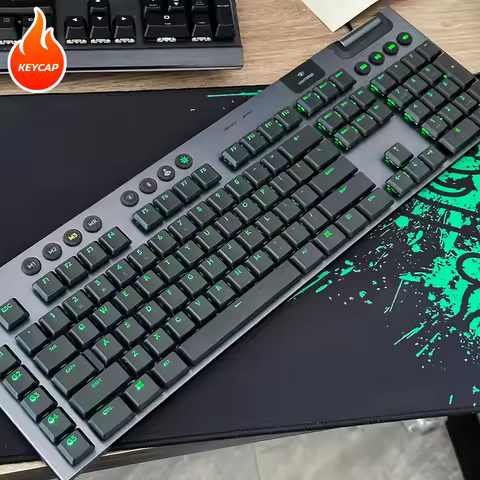 Compatible with Logitech Mechanical Keyboard G913TKL G915 G813 G815 RGB Transparent Thick Keycaps