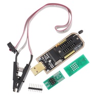 ADD CH341A 24 25 Series EEPROM Flash BIOS USB Programmer Module + SOIC8 Test Clip
 AB