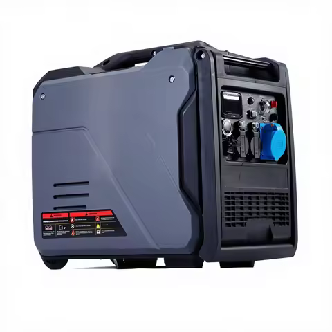 High Quality 6500W 8000W Portable Silent Inverter Generators 6kva 8kva 10kva Electric Start AC/DC 23
