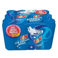 F&N Limited Edition CNY Cool Ice Cream Soda FlavourDrink 12 x 240ml