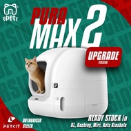 【 WARRANTY】ePetz PETKIT PURA MAX2 Automatic Cat Litter Box | Smart Self-Cleaning Pet Toilet | Bekas 