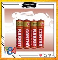 PIN AA CON THỎ Loại Lớn 2A ( Set Nguyên Hộp 24 Viên) An toàn bền vững