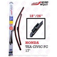 HONDA CIVIC FC TEA 2016 - 2020 WIPER BLADE SET (18''/26'') AERO WIPER