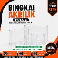 ACRYLIC BOX FRAME SLIDING DOWARD FULL ACRYLIC BENING, CAN BE CUSTOMIZED (20X25, 30X40, 25X30, 25X35,