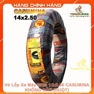 CASUMINA 14x2.5 Electric Motorcycle Tire Without Tube, Durable, Safe