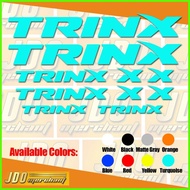 ▥ ◬ ◮ Trinx bikes  set Vinyl Stickers