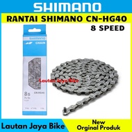 Original Shimano HG40 8 Speed 116L Bicycle Chain