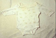 0-3M 新生兒 嬰兒 長袖 包屁衣 連身裝 兔裝 哈衣 寶寶連體衣 (動物奇趣) 粗衣