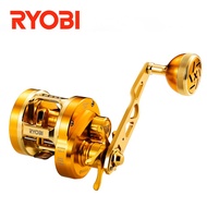 RYOBI VARIUS GR30 Fishing Reel Drum Wheel All Metal Body Max Drag 15KG 11BB Trolling Reel