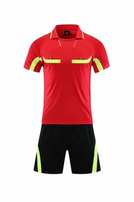New designs referee soccer jersey football shirt referee judge uniform breathable soccer sets refere
