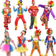 Halloween pakaian kanak-kanak kanak-kanak bermain kostum badut pesta tarian solekan persembahan paka